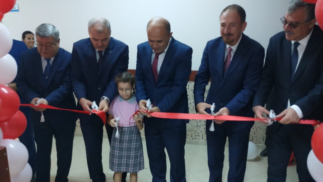 Çine Akçaova İlkokulu Konferans Salonu Açılışı Gerçekleştirildi.