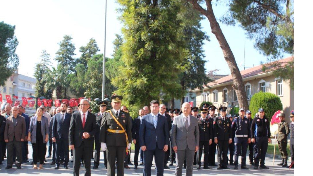 29 EKİM CUMHURİYET BAYRAMI KUTLAMALARI ÇELENK SUNMA TÖRENİ